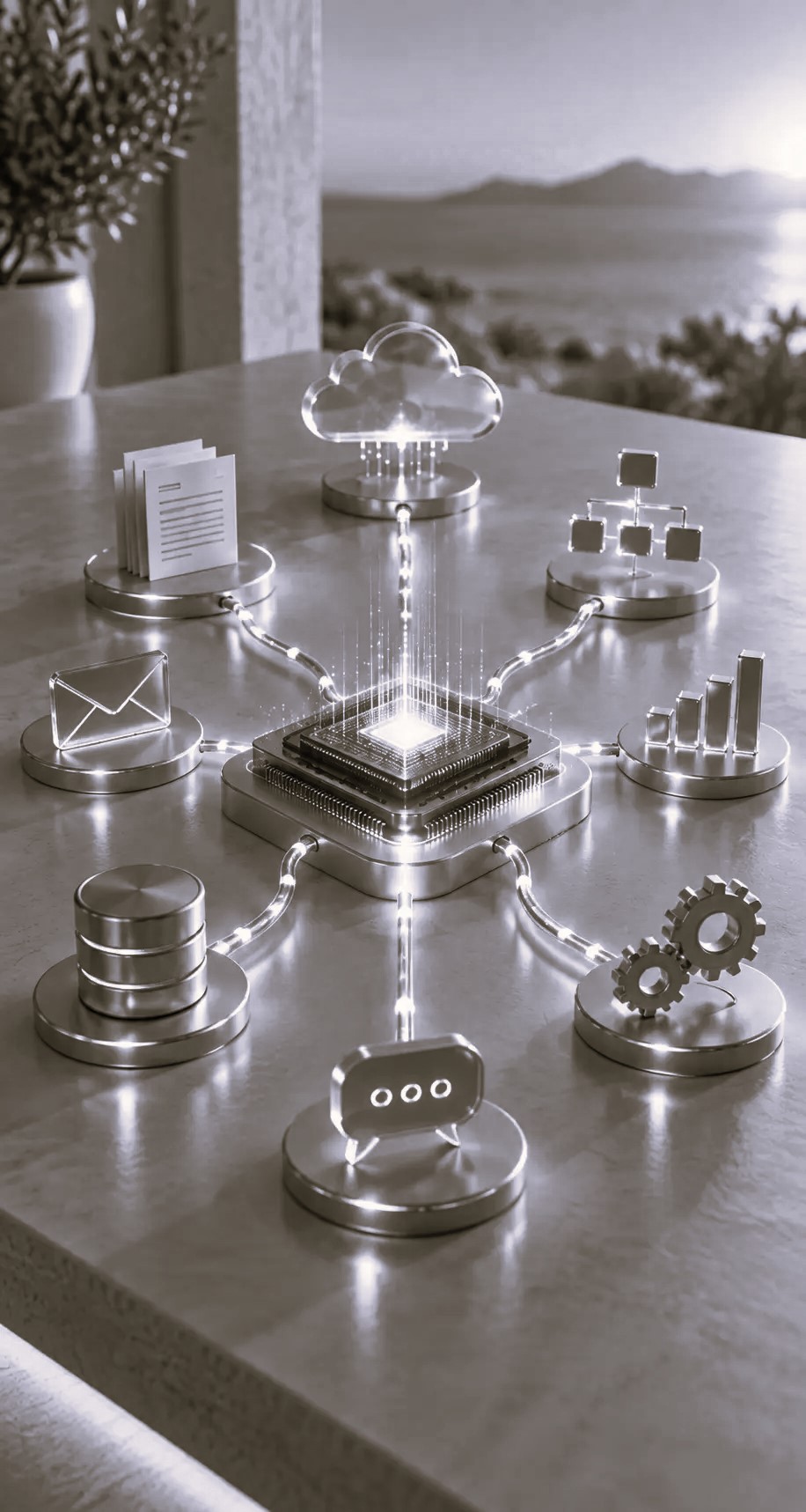 dreams · Conectamos la IA con tus sistemas y tus procesos - Integramos inteligencia artificial en tu sistemas: automatización con IA para empresas que ya tienen procesos en marcha
